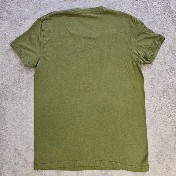 American Apparel Kids San Francisco Haight Ashbury Graphic Tee Olive Green L - Picture 6 of 6